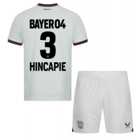 Bayer Leverkusen Piero Hincapie #3 Gostujuci Dres za djecu 2023-24 Kratak Rukav (+ Kratke hlače)